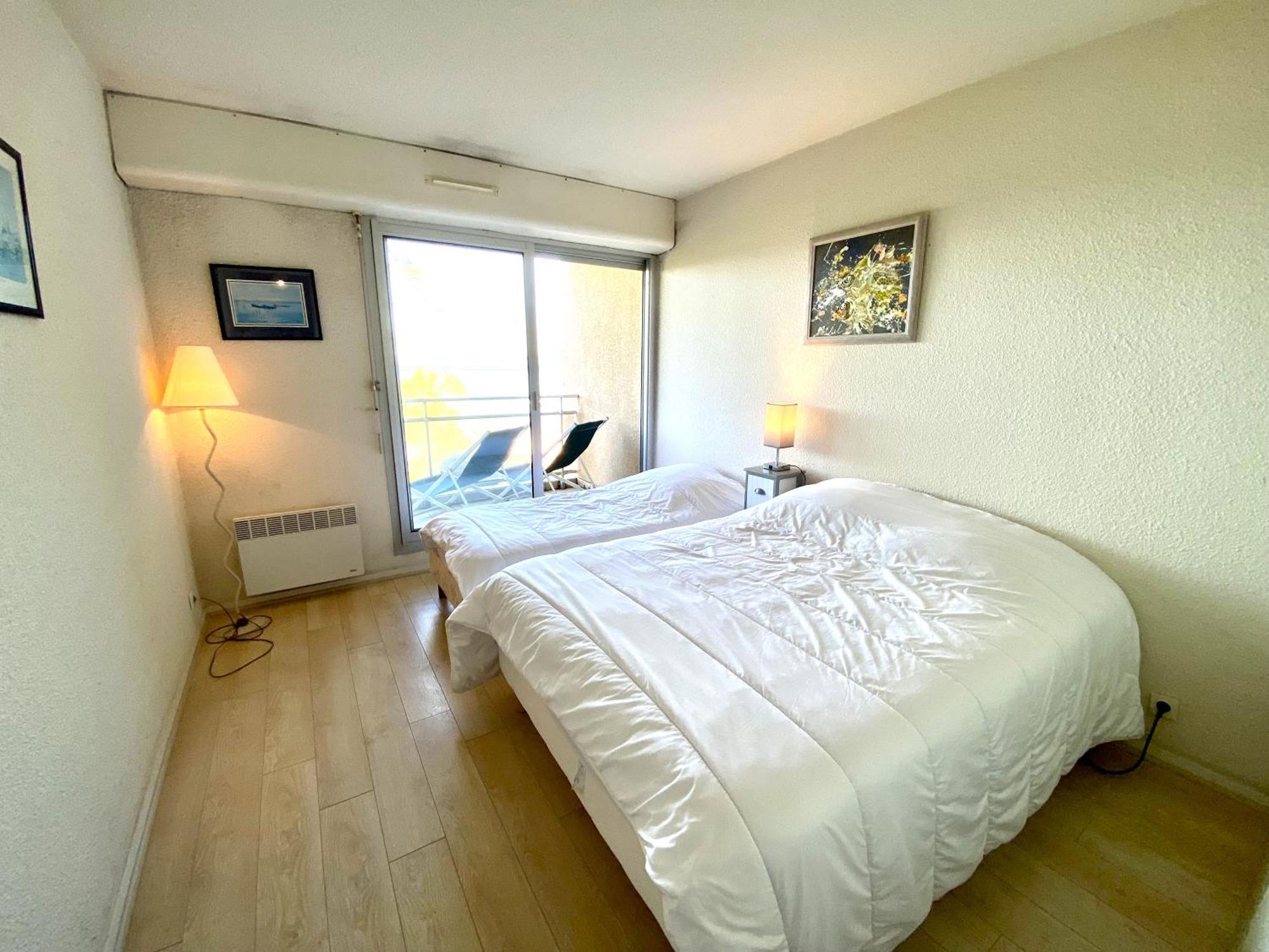 C2111 Appartement Vue Mer Terrasse, Parking Arcachon Kültér fotó