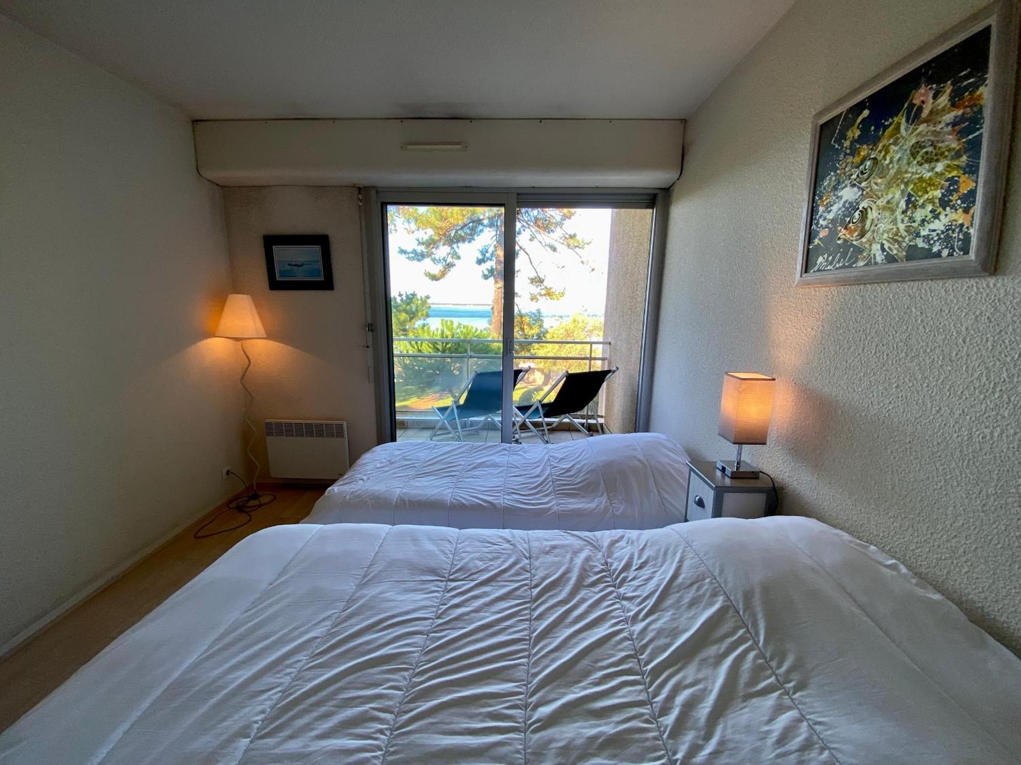 C2111 Appartement Vue Mer Terrasse, Parking Arcachon Kültér fotó