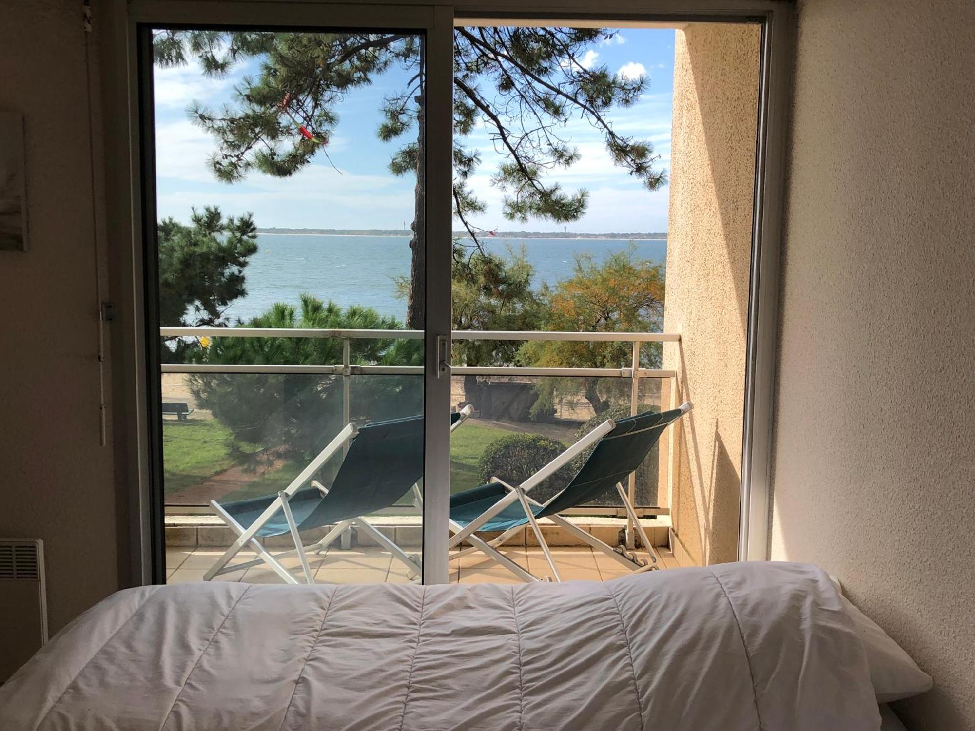 C2111 Appartement Vue Mer Terrasse, Parking Arcachon Kültér fotó
